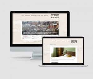Web Promocional Apartamentos Los Aperos