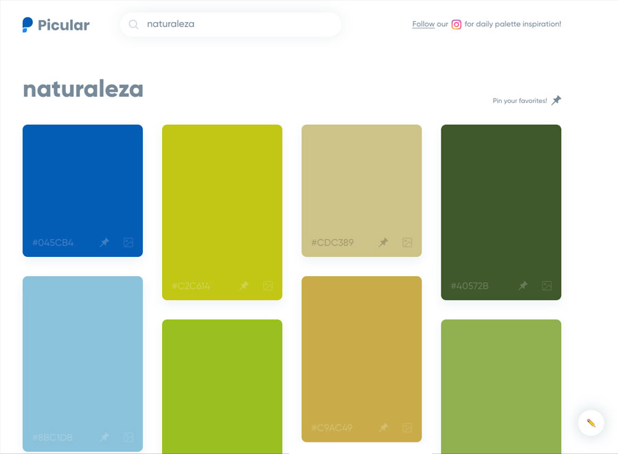 Picular - Consejos y herramientas para elegir los colores de tu web